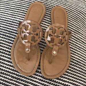 Tory Burch Tan Miller Sandals 🔥